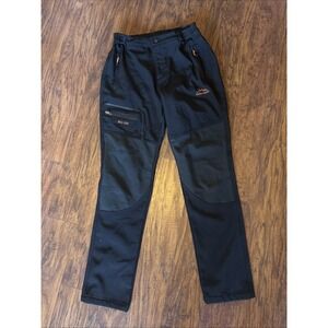 OutdoorSport Wei-Tex Men's Medium  Black Fleece Lined Hiking/Snow Pants